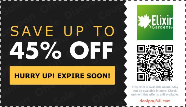 Elixir Garden Supplies discount code