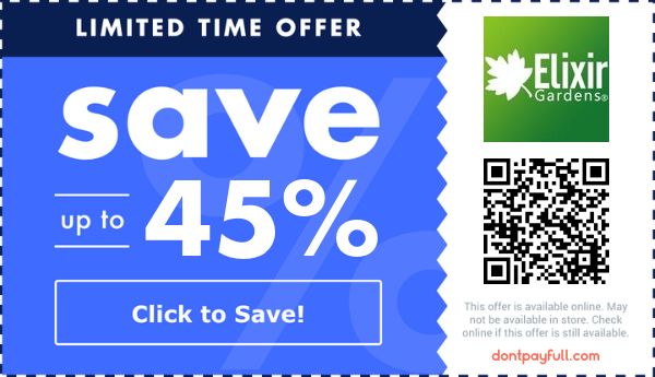 Elixir Garden Supplies promo code