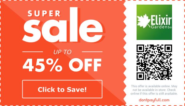 Elixir Garden Supplies voucher code