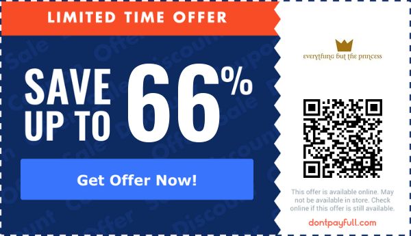 75% Off Everything But The Princess Coupons, October 2024