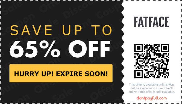 65 Off Fat Face Discount Codes Vouchers Free Shipping