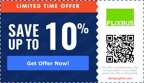 FlixBus discount deal