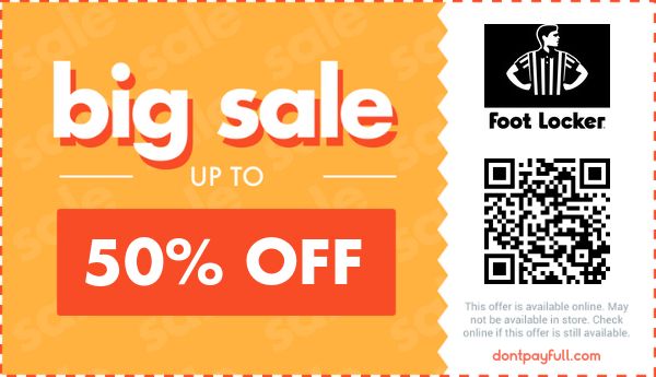 20% Off Foot Locker Coupon, Discount Codes - June 2025