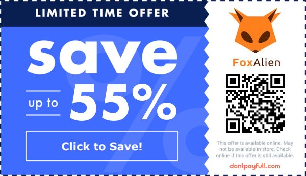 FoxAlien Discount Codes - 50% Off Coupon Code Jun 2026