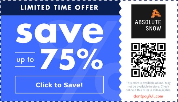 90 Off Absolute Snow Discount Code 20 Active May 2023