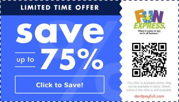 Fun Express Coupons July 2025: Coupon, Promo Codes