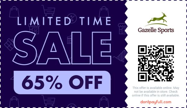 85 Off Gazelle Sports Coupon Discount Codes Sep 2023