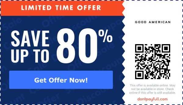 60 Off Good American Coupon Promo Code Sep 2021