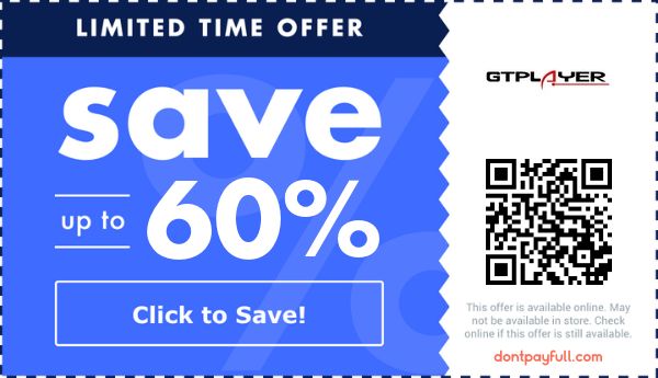 GTPLAYER discount deal