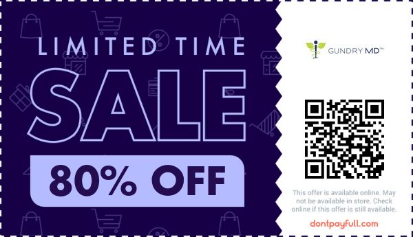 80 Off Gundry MD COUPON CODE September 2023