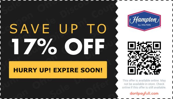 50% Off Hampton Inn Promo Codes, Coupon Codes - 2024