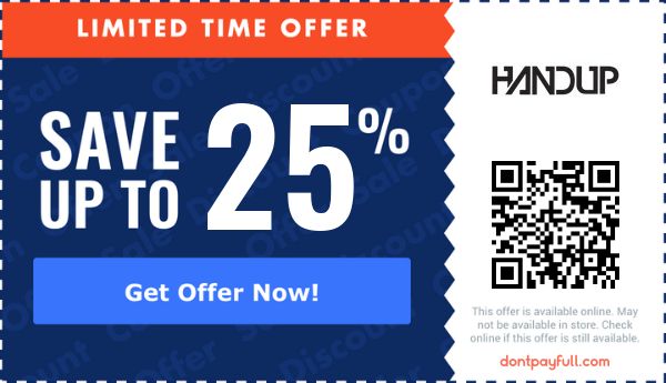 Handup Gloves discount deal