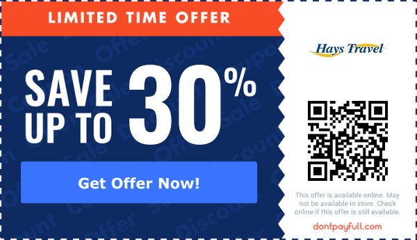 Hays Travel Discount Codes - £100 Off Promo Code 2026