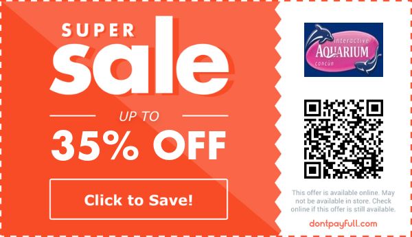 Interactive Aquarium Cancun coupon code