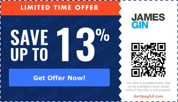 James Gin promo code
