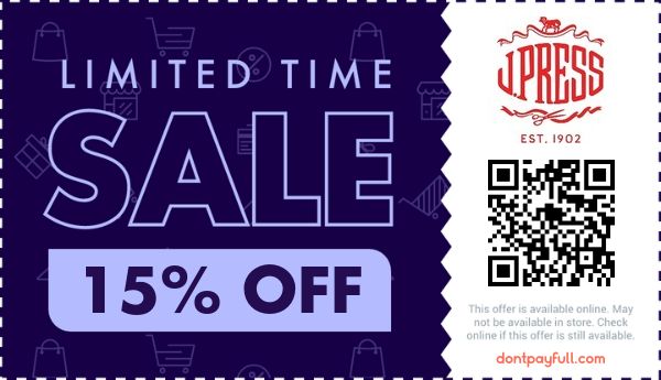 J Press coupon code