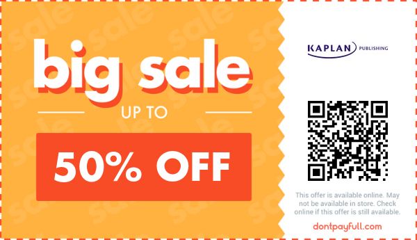 40 Off Kaplan Publishing Promo Codes Discount Codes
