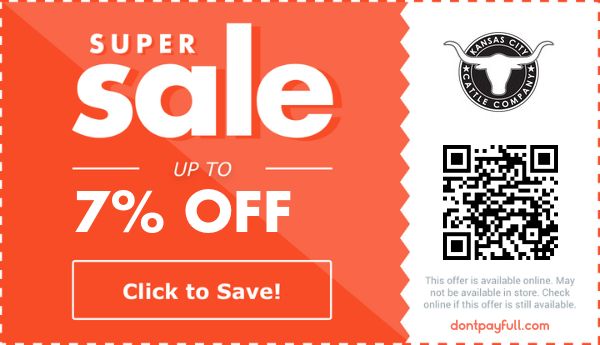 KC Cattle Company coupon code