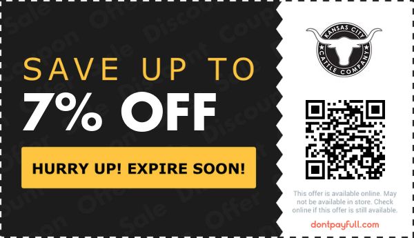 KC Cattle Company promo code