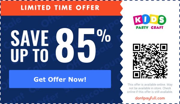 Kids Party Craft Discount Codes - 20% Off Promo Code