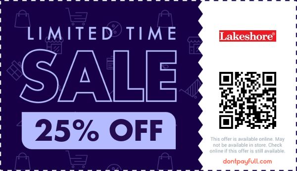 75% Off Lakeshore Coupon Codes, Coupons - Dec 2024