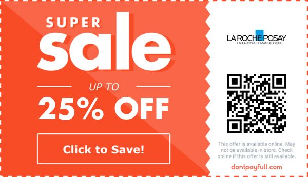15% Off La Roche-Posay Discount Codes &amp; Deals