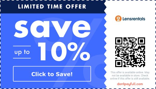 20 Off LensRentals Promo Code Coupons April 2023