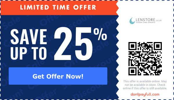 25 Off Lenstore Discount Code 40 Active September 2023