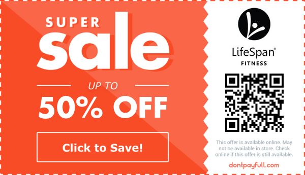 60 Off LifeSpan Fitness Coupon Promo Code Jan 2021
