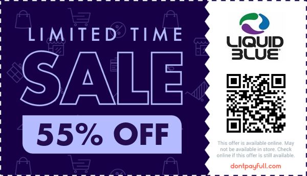 50 Off Liquid Blue COUPON 34 ACTIVE October 2023
