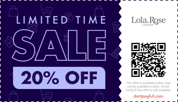10 Lola Rose Discount Codes Voucher Codes August 2023
