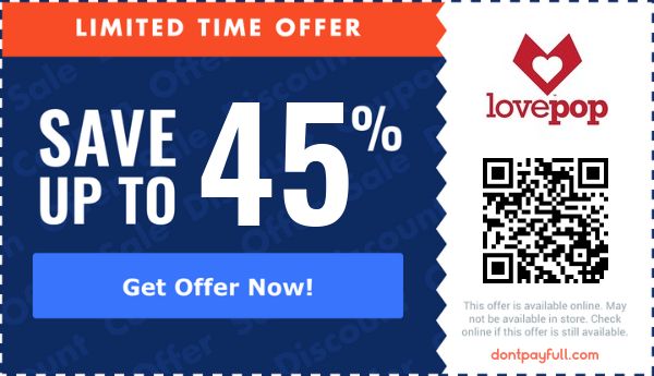45 Off Lovepop Coupon Promo Code Jul 2021