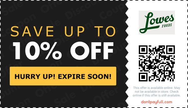 Lowes Foods Promo Codes - Get 40% Off in July 2026