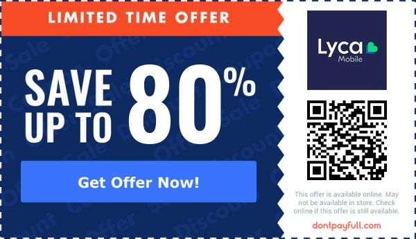 60 Off Lyca Mobile Voucher Coupon Codes October 2023