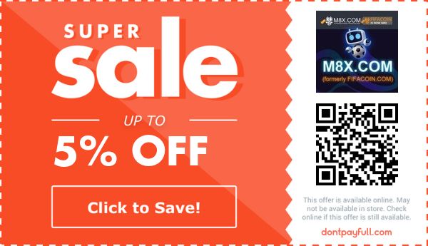 M8X FIFA Coin coupon code