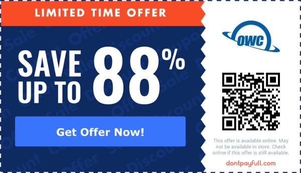 97 Off Mac Sales OWC COUPON September 2023