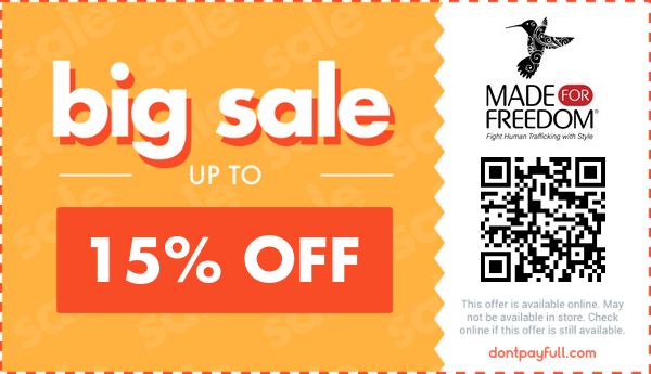 15 Off Made For Freedom COUPON 17 ACTIVE August 2023
