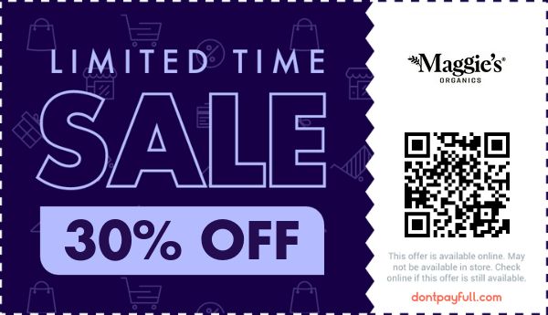 Maggie s Organics Coupons 30 Off Promo Code 2023
