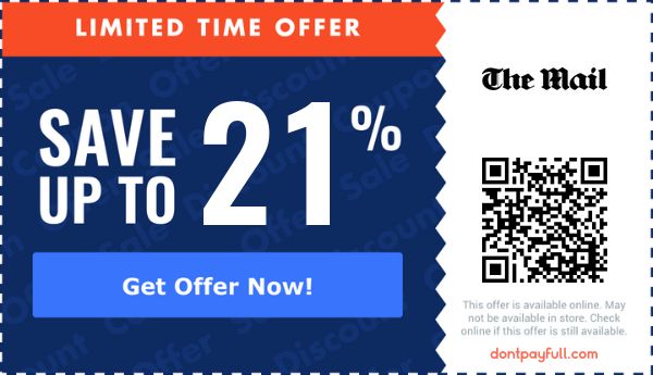 Daily Mail Promo Codes & Deals May 2026