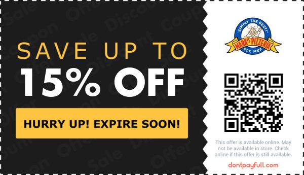10% Off Mark's Pizzeria Coupons - December 2024