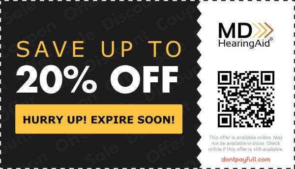 20% Off MDHearingAid Coupon, Promo Code 