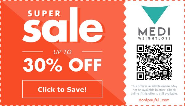 15% Off Medi Weightloss Coupon, Promo Code - Aug 2021
