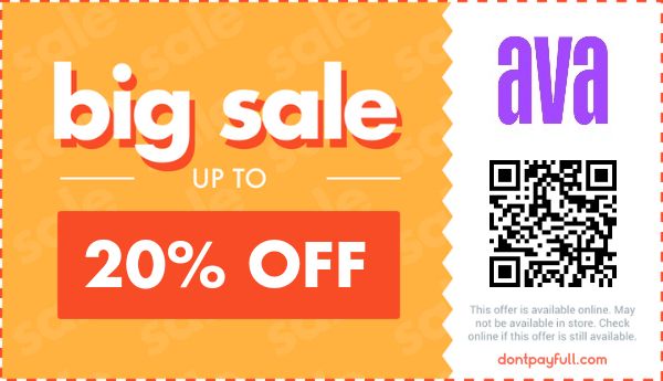 Ava Promo Code Ava Promo Codes - 10% Off Coupon Code August 2026