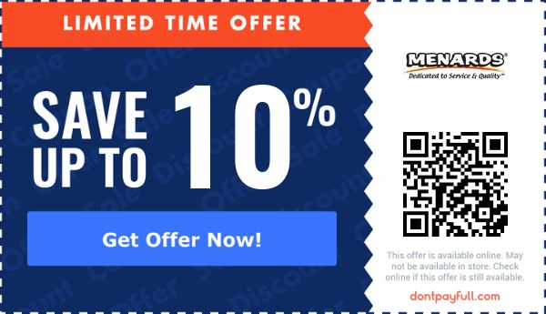 75% Off Menards Coupons &amp; Promo Codes - February 2023