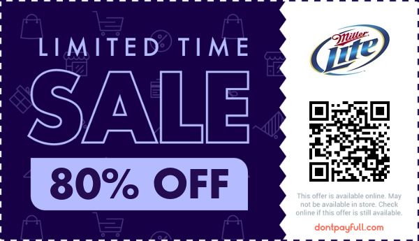 70% Off Miller Lite COUPON ⇨ (10 ACTIVE) December 2023