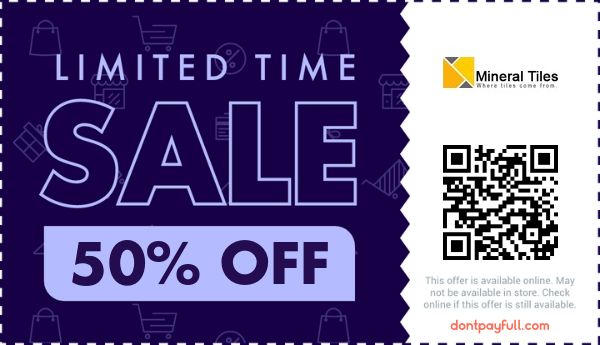 50 Off Mineral Tiles DISCOUNT CODE September 2023