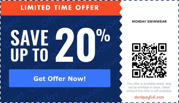 20 Off Monday Swimwear Discount Code September 2023