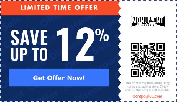 Monument Grills discount deal