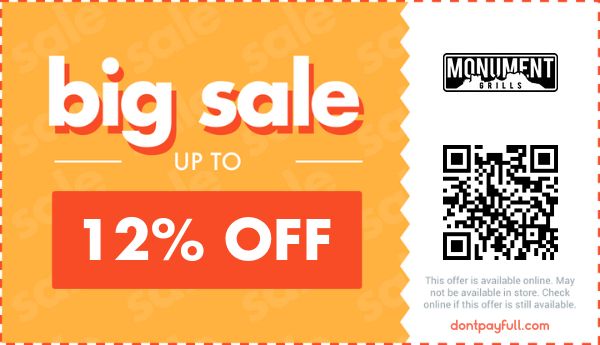 Monument Grills promo code