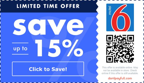 30 Off Motel 6 Coupons Promo Codes August 2022